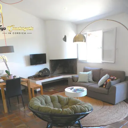 Maison 6 Pers Oliveraie Vue Mer 5 Min Plage Pinarello Villa