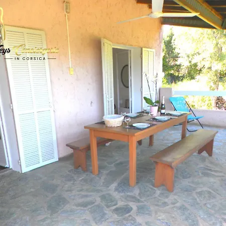 Maison 6 Pers Oliveraie Vue Mer 5 Min Plage Pinarello Villa Mangialla