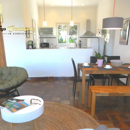 Maison 6 Pers Oliveraie Vue Mer 5 Min Plage Pinarello Villa