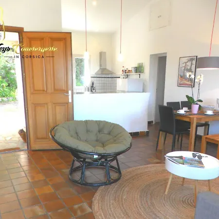 Maison 6 Pers Oliveraie Vue Mer 5 Min Plage Pinarello Villa Mangialla
