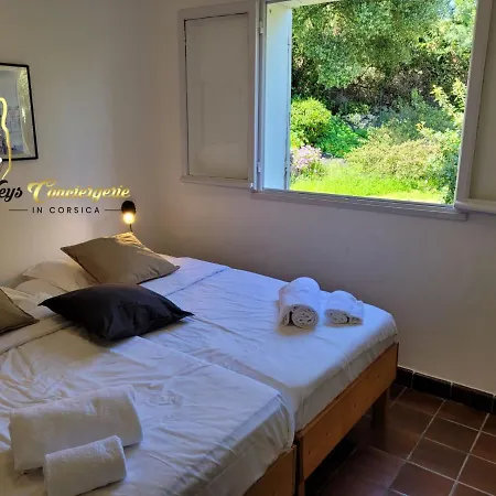 Maison 6 Pers Oliveraie Vue Mer 5 Min Plage Pinarello * Mangialla